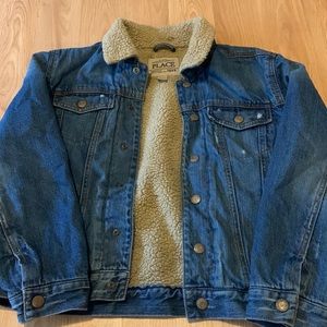 Fur Denim Jacket